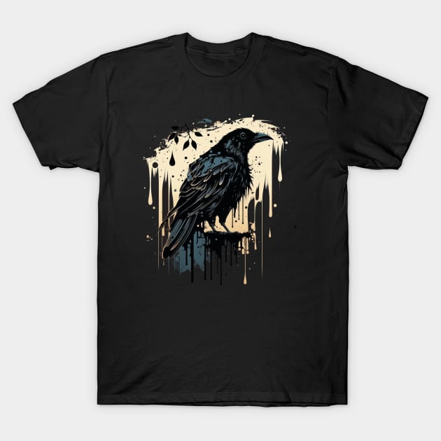 crow T-Shirt by rocknerd